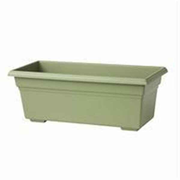 Heat Wave Countryside Flowerbox Planter- Sage 36x8x6.5 Inch HE2771875